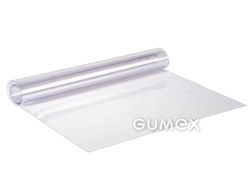 Fólie pro galanterní výrobky 845, tloušťka 0,15mm, šíře 1300mm, 48°ShD, PVC, +5°C/+40°C, transparentní